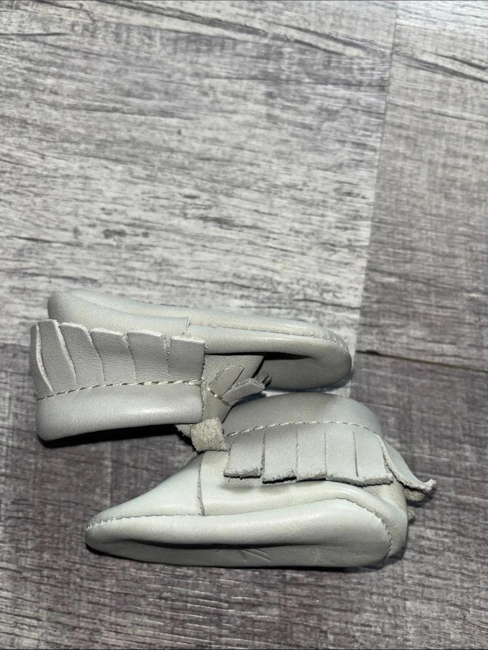 Freshly Picked Grey Moccasins